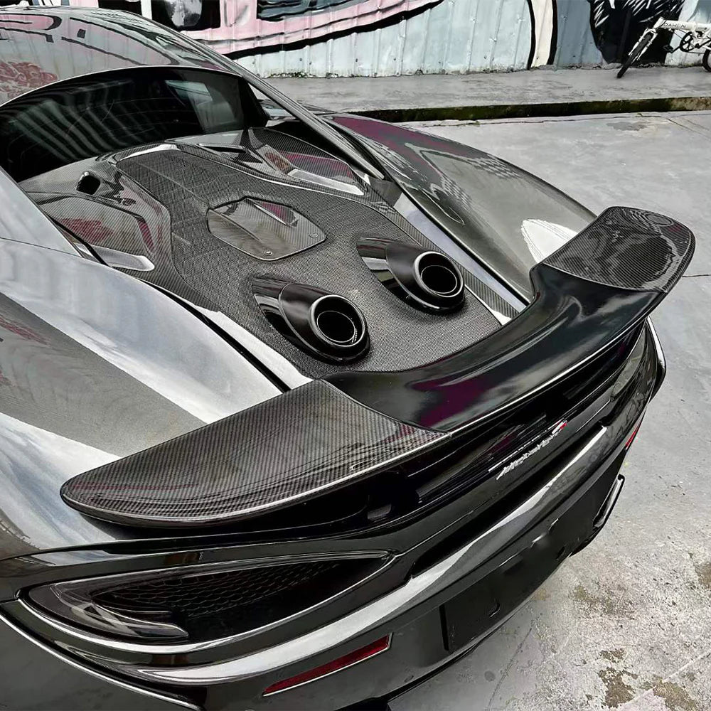 (2015–2021) McLaren 570S / 540C (600LT Style) Dry Carbon Fiber Spoiler