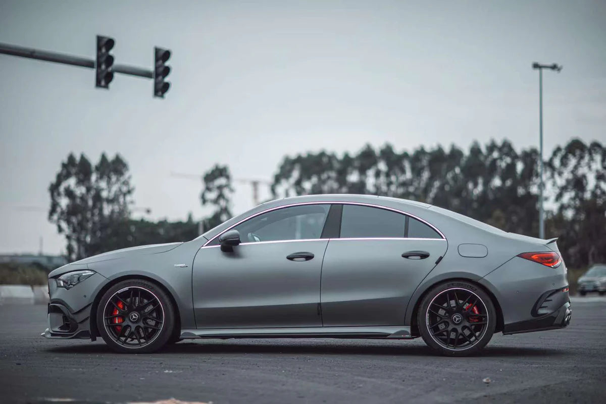 (2014–2024) Mercedes-Benz CLA45 / CLA45S AMG Dry Carbon Fiber Side Skirts