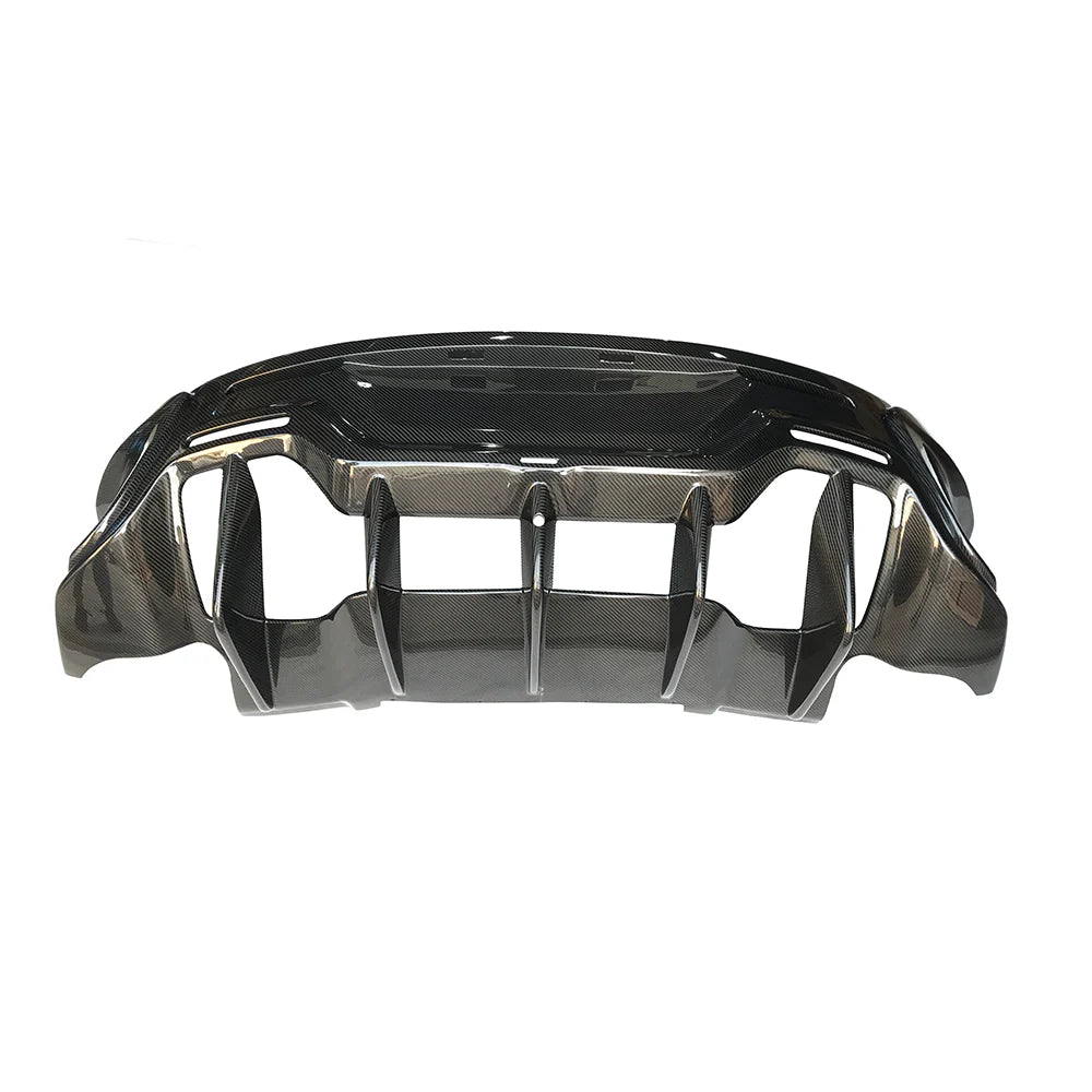 (2015–2021) McLaren 570S / 540C Dry Carbon Fiber Rear Bumper – 600LT Upgrade Style