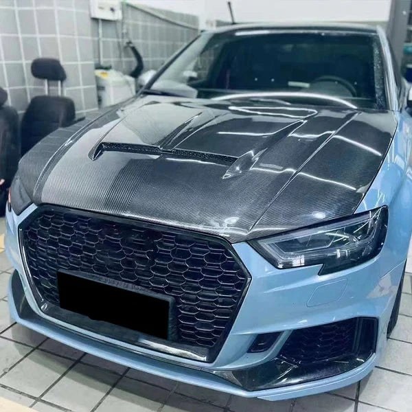 2022+ Audi A3 / S3 8Y Dry Carbon Fiber Hood
