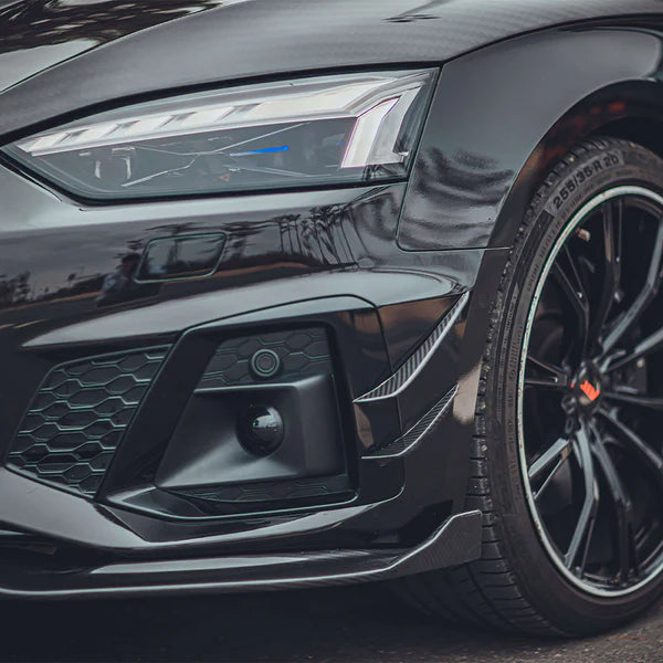 2020+ Audi A5 / S5 B9 PA Dry Carbon Fiber Canards