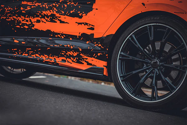 2020+ Audi A5 / S5 B9 PA Dry Carbon Fiber Side Skirts