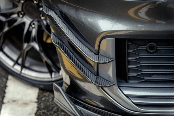 2019+ Audi A6 / S6 C8 Dry Carbon Fiber Canards