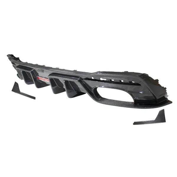2020+ Audi S4 / A4 B9 PA Dry Carbon Fiber V2 Diffuser