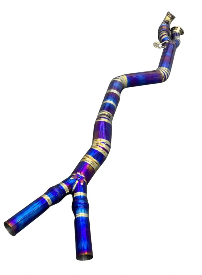 BMW G80/G82/G83/G87 Titanium Single Equal-Length Midpipe – M2 / M3 / M4