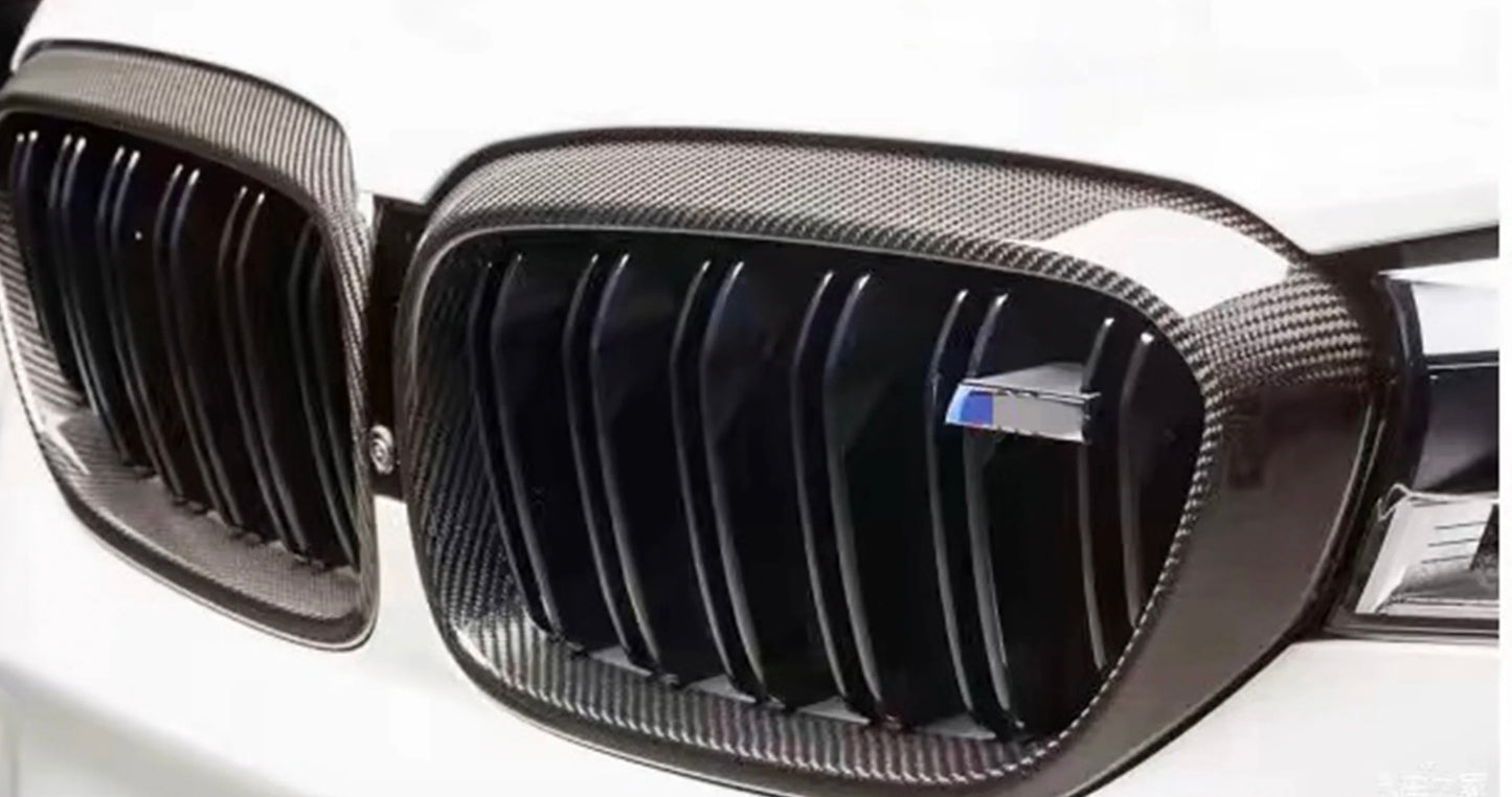 2017–2020 BMW F90 M5 / G30 5 Series Carbon Fiber Front Grill (Pre-LCI)