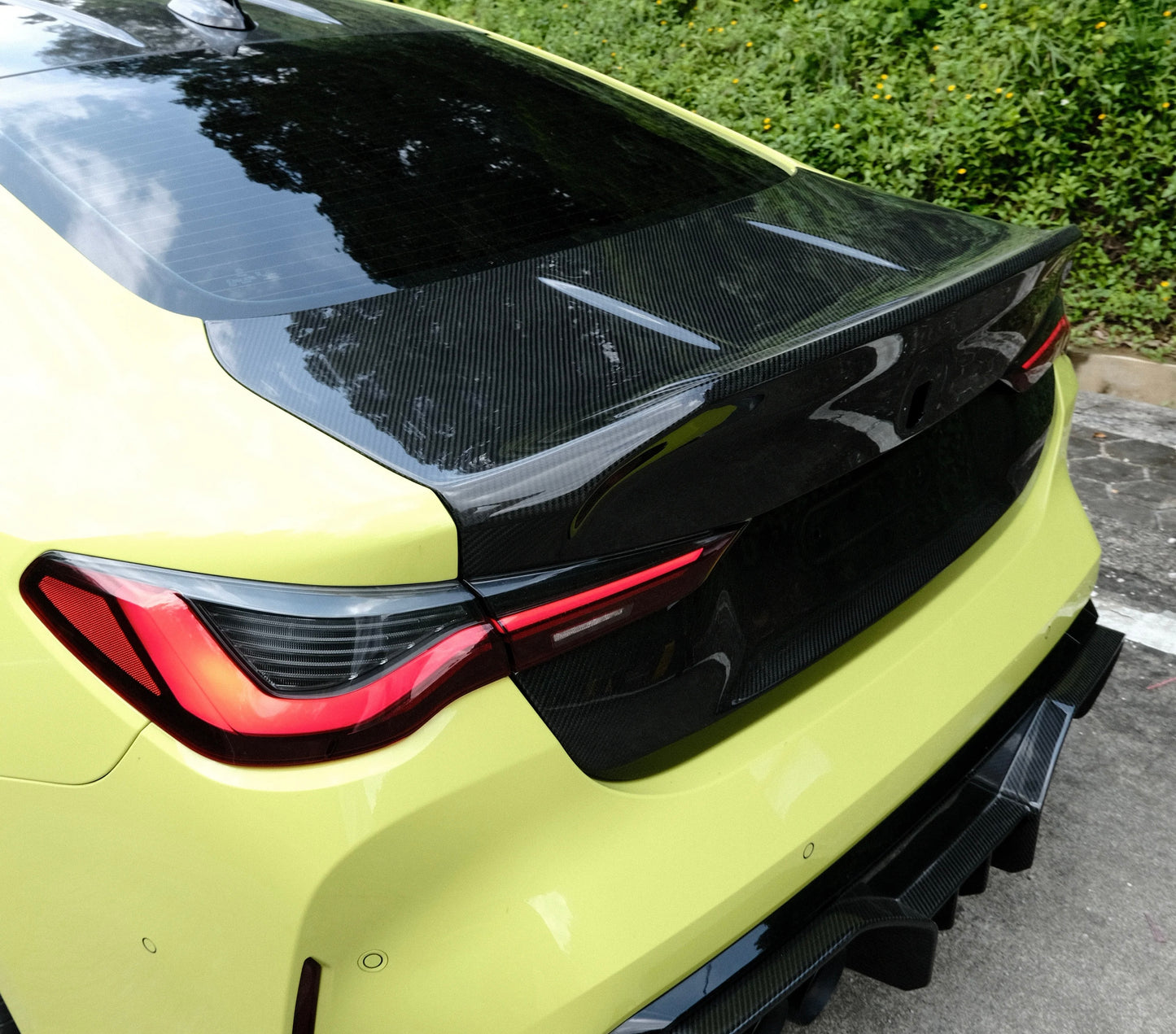 2021+ BMW G82 M4 / G22 4 Series Dry Carbon Fiber CSL Style Trunk
