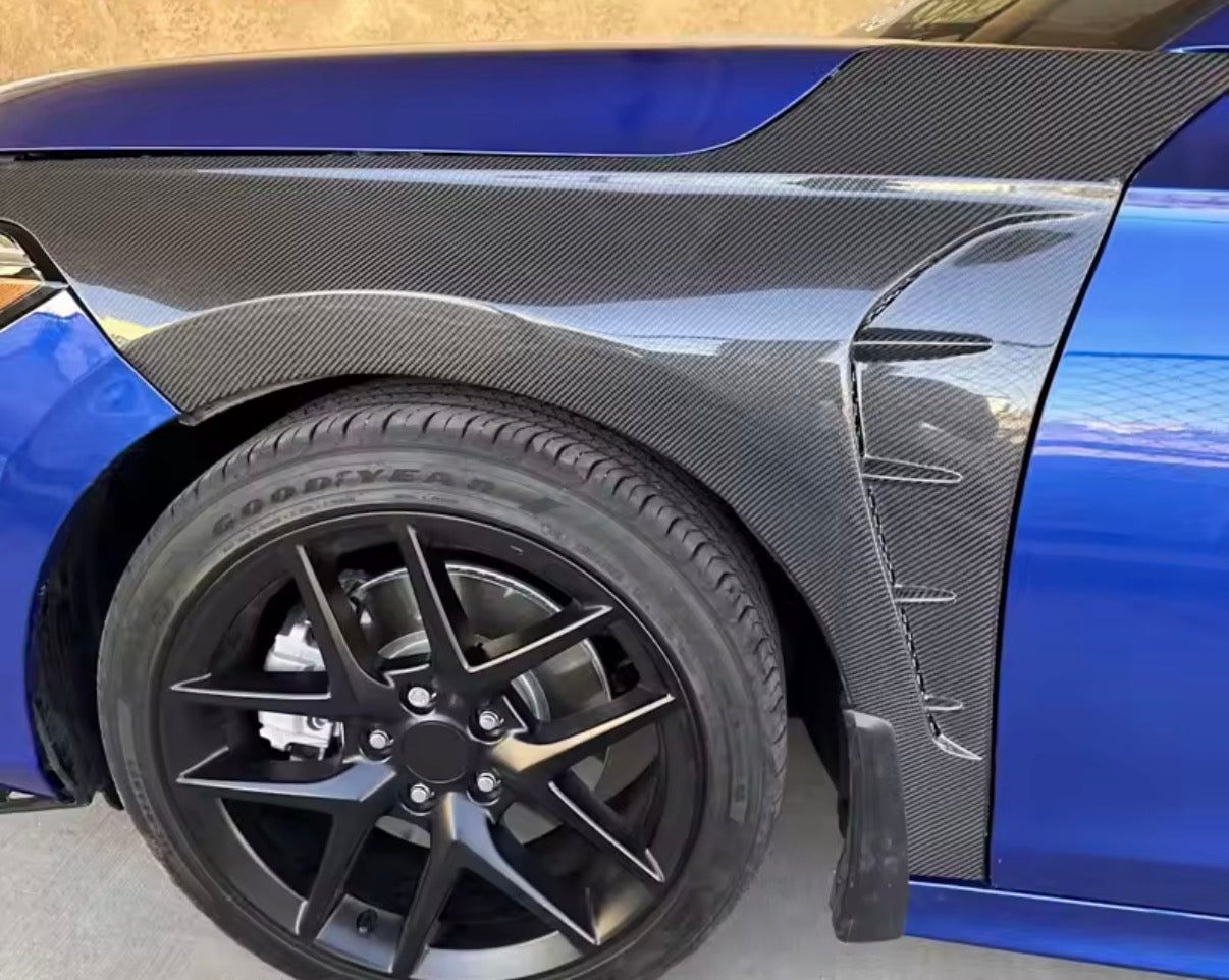 2022–2025 Honda Civic (FE1/FE2/FE4) V2 Carbon Fiber Front Fenders
