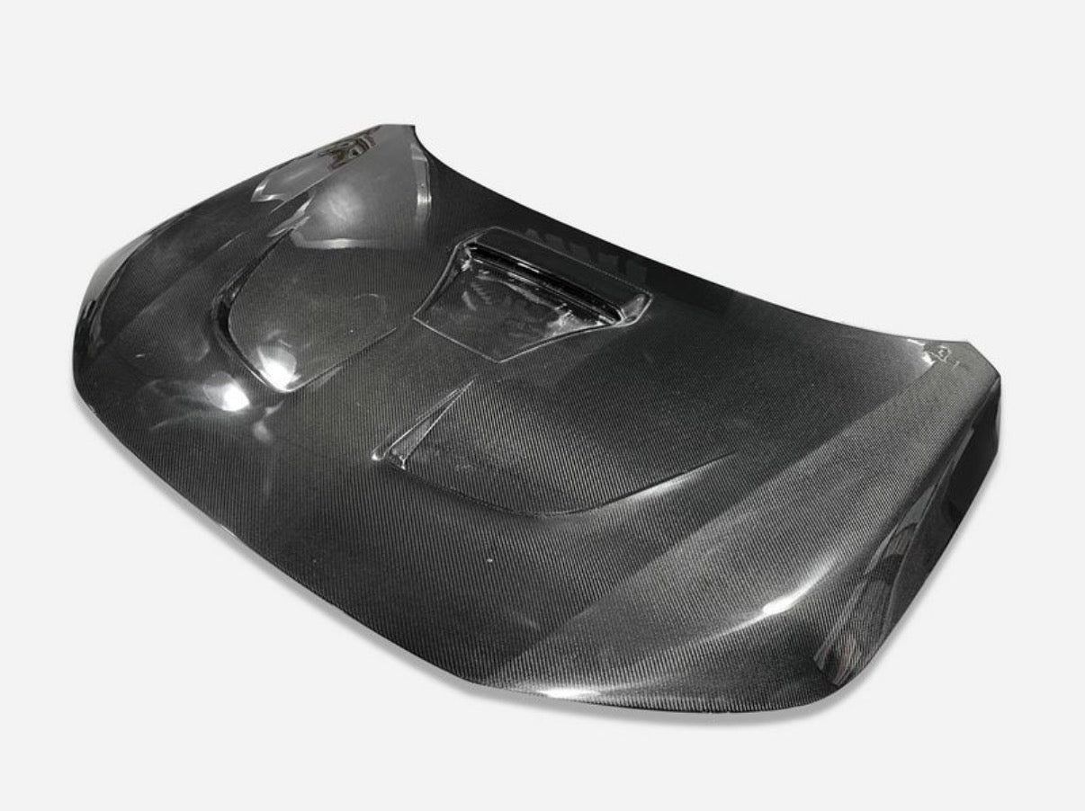 2022–2025 Honda Civic (FE1/FE2/FE4) Carbon Fiber Mugen V2 Style Hood