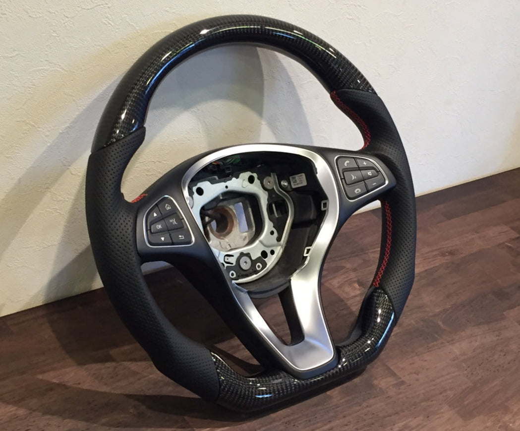 2015-2019 Mercedes Benz Non-AMG W205 W213 X156 W166 W218 custom steering wheel
