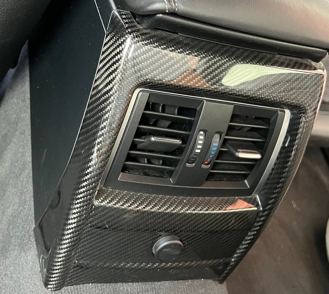 2014–2020 BMW F80/F82/F83 Dry Carbon Fiber Rear Aircon Vent Cover