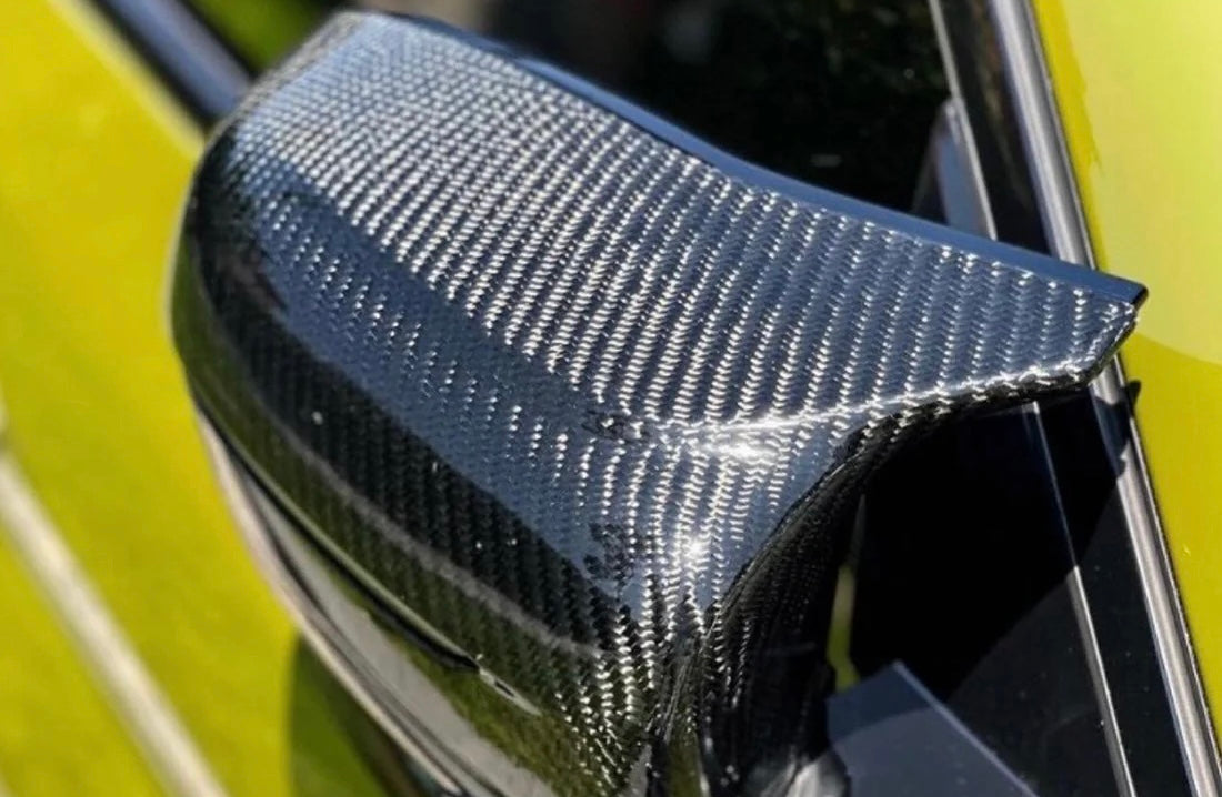 2017–2023 BMW G30 Dry Carbon Fiber Mirror Caps