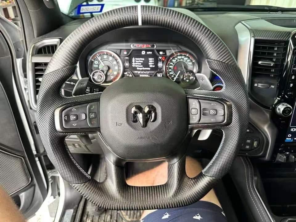 2019+ 5th Gen Dodge Ram 1500/2500/3500 Custom Steering Wheel NON TRX
