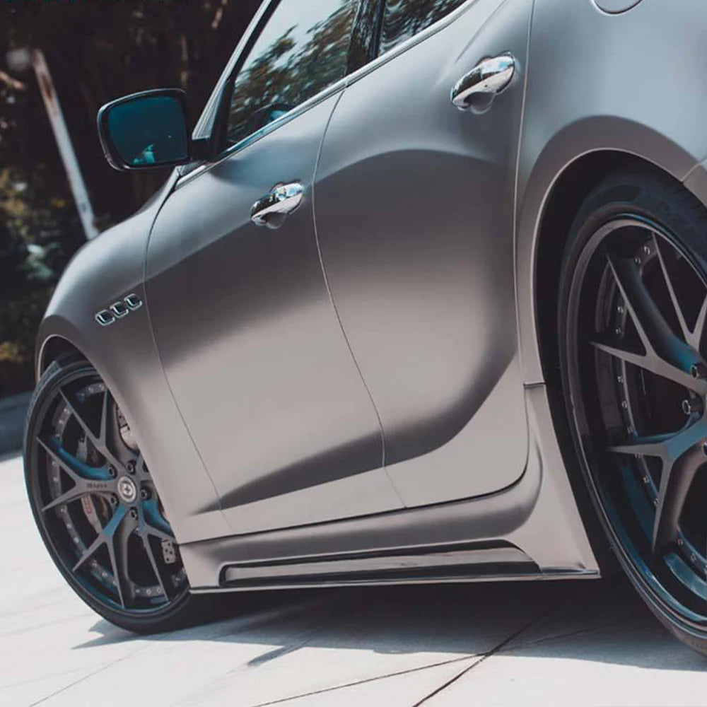 2014–2020 Maserati Ghibli Dry Carbon Fiber Side Skirts