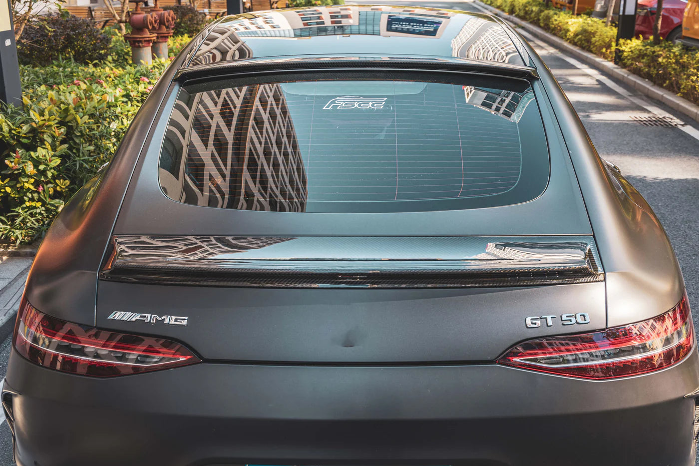 Mercedes Benz AMG GT50 Dry Carbon Fiber Roof Spoiler