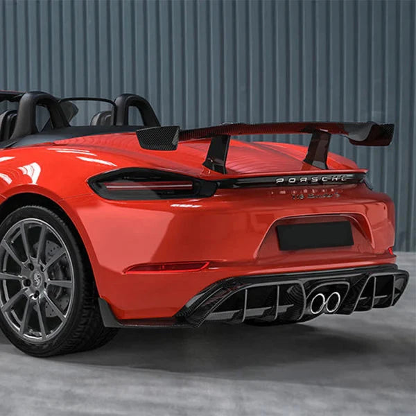 2016–2024 Porsche 718 Boxster / 982 Dry Carbon Fiber Spoiler