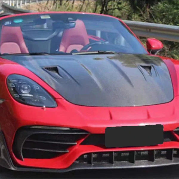2016–2024 Porsche 718 Boxster / GT4 RS Dry Carbon Fiber Hood