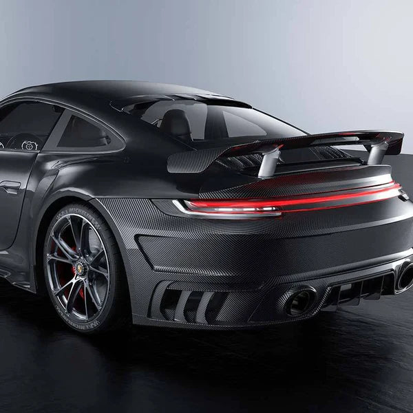 2020+ Porsche 992 Turbo S Dry Carbon Fiber Roof Spoiler