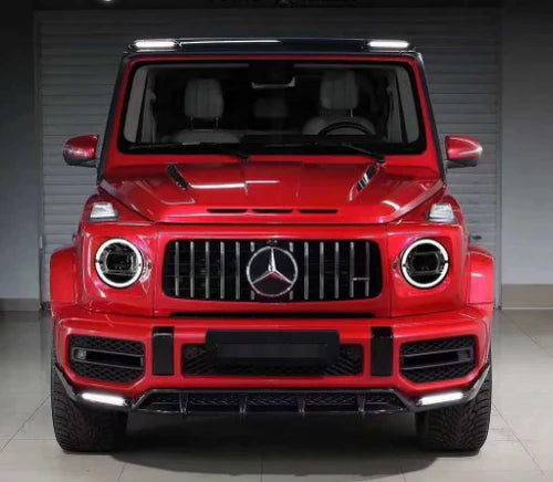 Mercedes Benz G500 W463 / W464 Dry Carbon Fiber Front Lip
