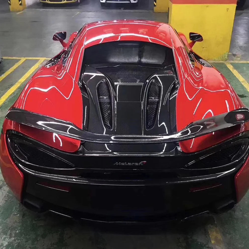(2015–2021) McLaren 570S / 540C Dry Carbon Fiber OEM-Style Engine Cover