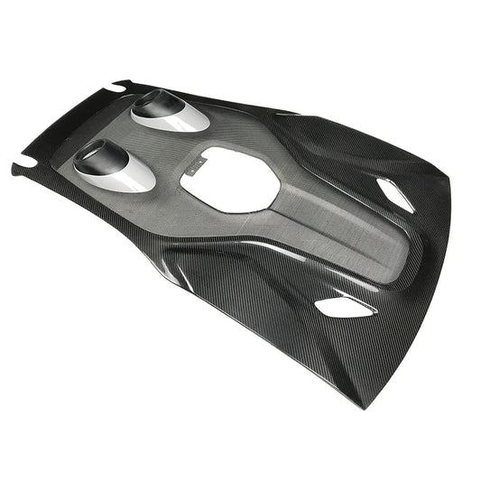 (2015–2021) McLaren 570S / 540C (600LT Style) Dry Carbon Fiber Engine Cover