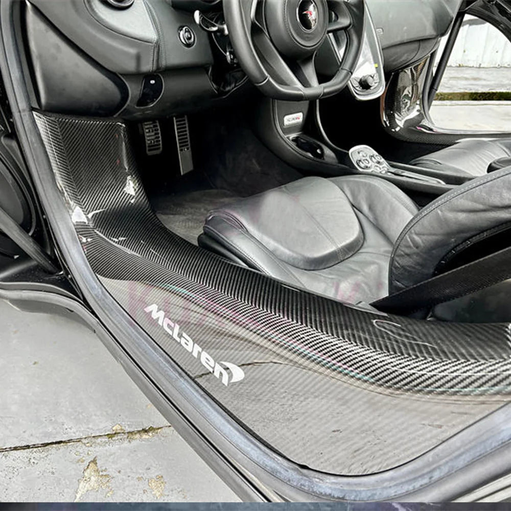 (2015–2021) McLaren 570S / 540C / 570GT Dry Carbon Fiber Kick Plates
