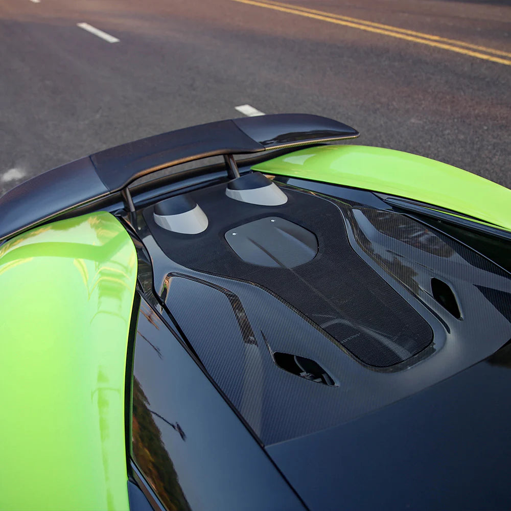 (2015–2021) McLaren 570S / 540C (600LT Style) Dry Carbon Fiber Engine Cover
