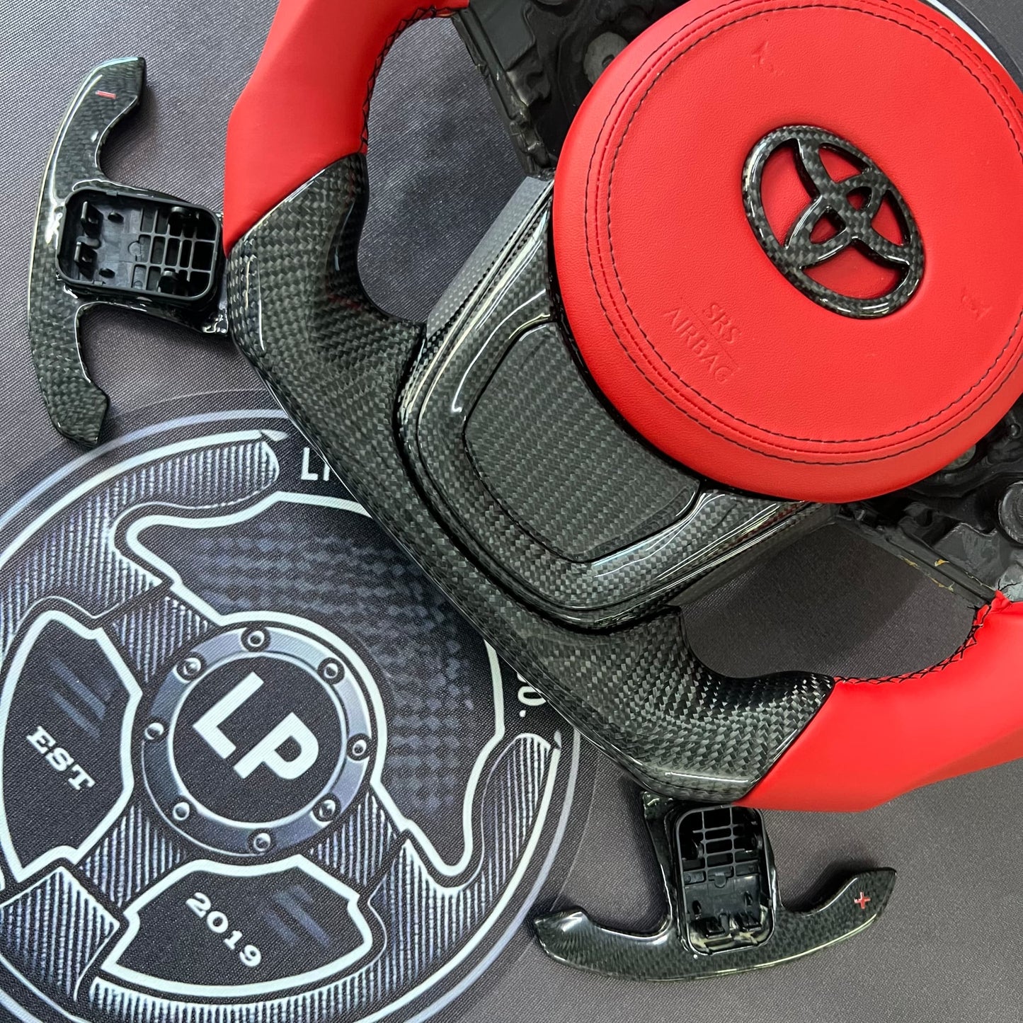 2020+ Toyota Supra A90/A91 custom steering wheel