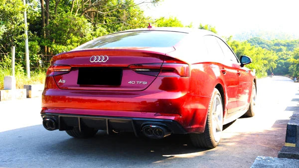 2017–2019 Audi A5 / S5 B9 Dry Carbon Fiber Rear Diffuser