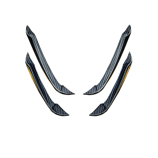 2019+ Audi A6 / S6 C8 Dry Carbon Fiber Canards