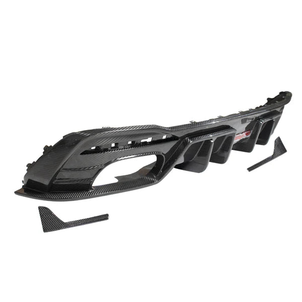 2020+ Audi S4 / A4 B9 PA Dry Carbon Fiber V2 Diffuser