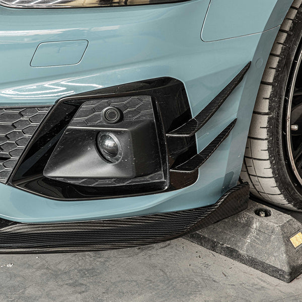 2020+ Audi S4 / A4 B9 PA Dry Carbon Fiber Canards