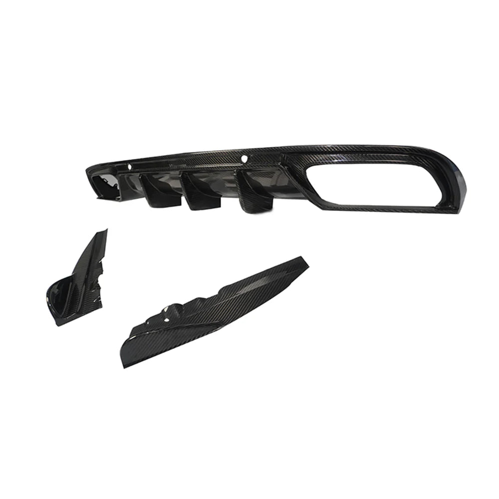 Mercedes-Benz AMG C43 Coupe Dry Carbon Fiber Rear Diffuser