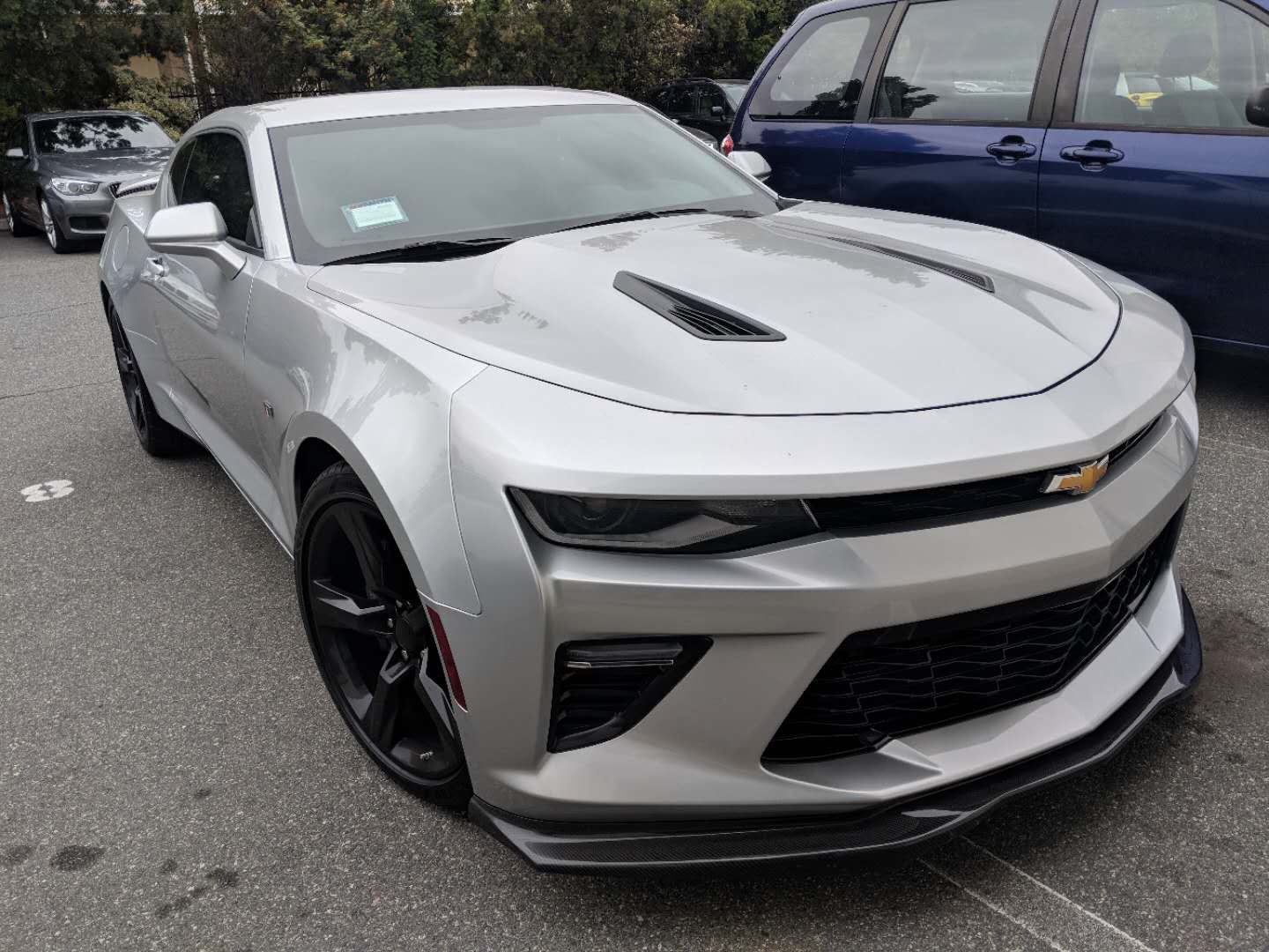 2016-2024 CHEVY CAMARO SS T6 CARBON FIBER FRONT LIP