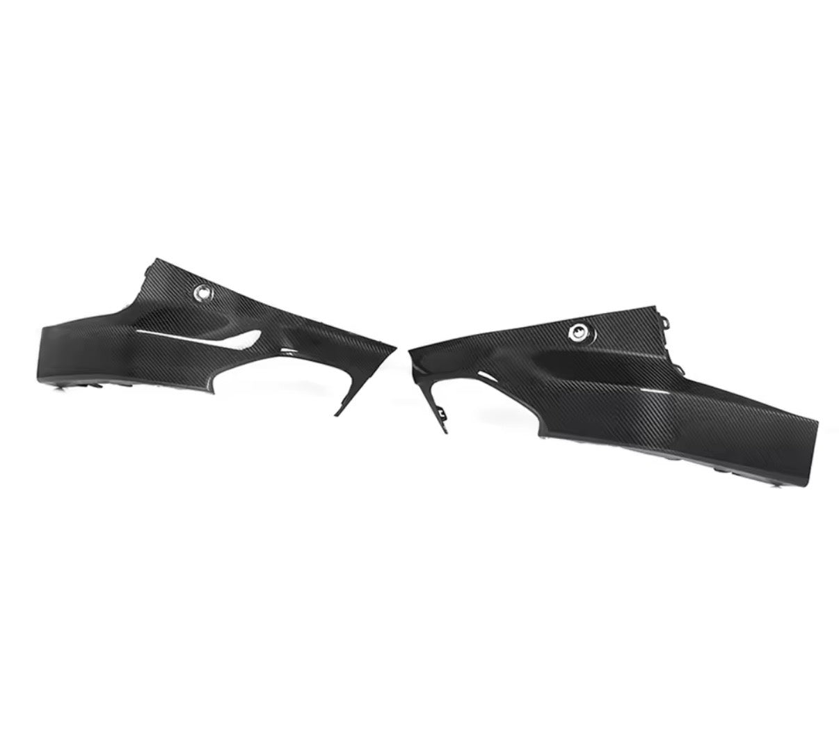 2022+ BMW G42 240i Dry Carbon Fiber Side Diffuser