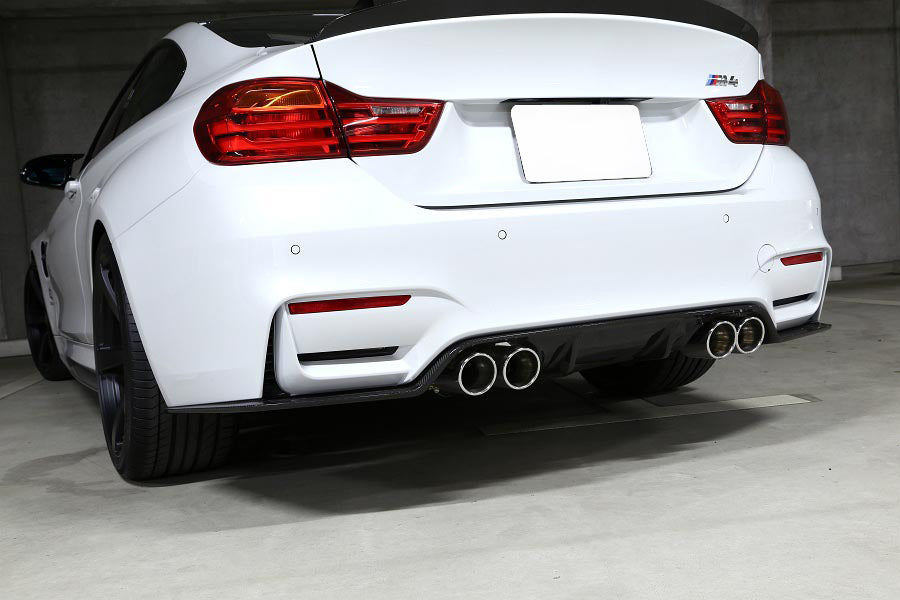 2015-2020 BMW F80 M3 / F82 M4 3D STYLE CARBON FIBER DIFFUSER