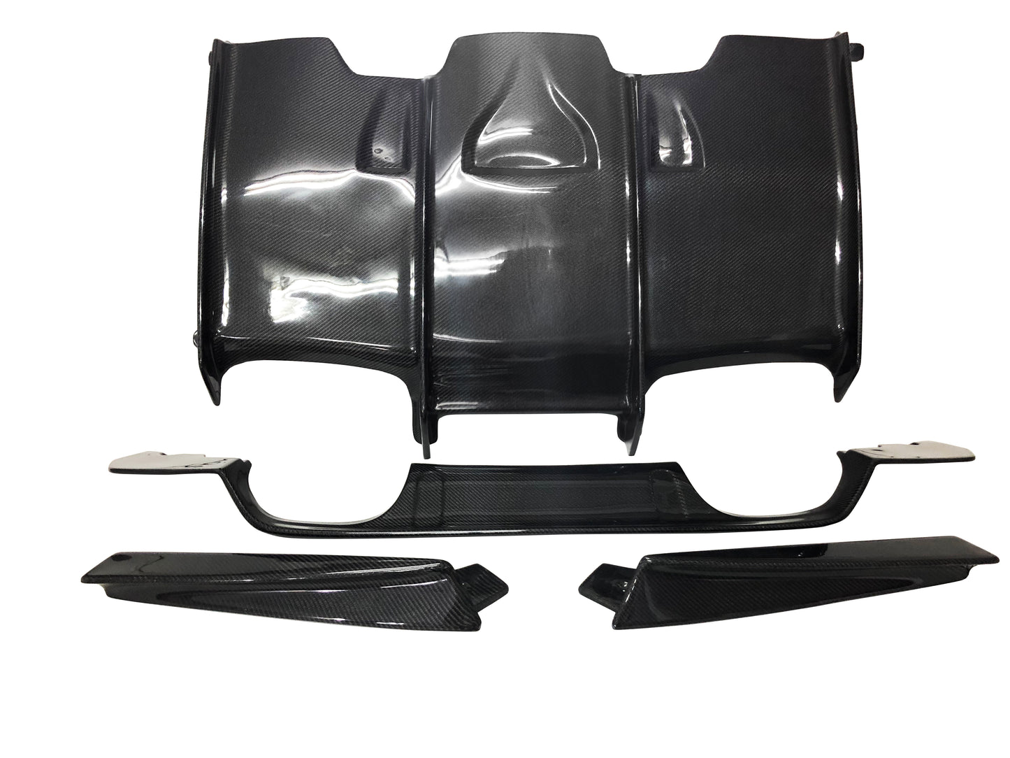 2015-2020 BMW F82 M4 PSM STYLE CARBON FIBER REAR DIFFUSER