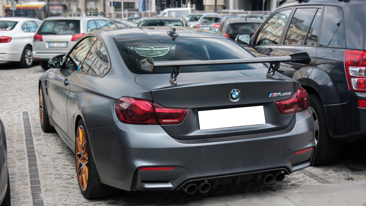 2015-2020 BMW F82 M4 GTS STYLE CARBON FIBER  SPOILER