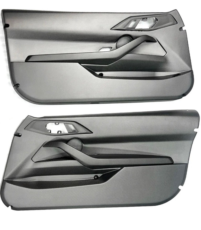 2020+ G82 M4 / 4 Series G22 Carbon Fiber Door Cards