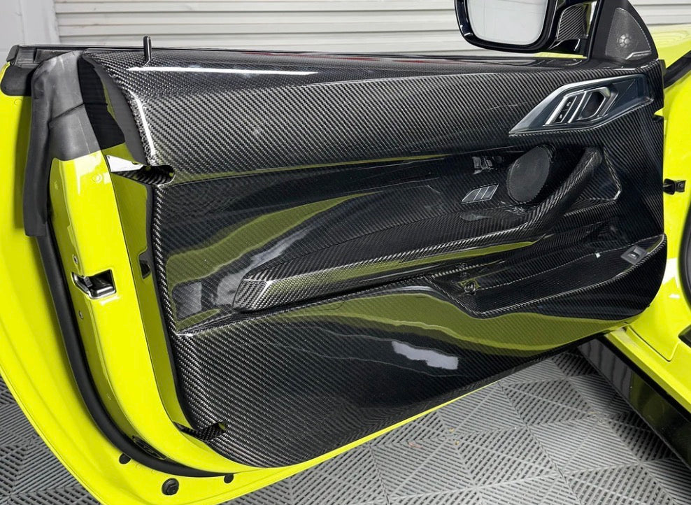 2020+ G82 M4 / 4 Series G22 Carbon Fiber Door Cards