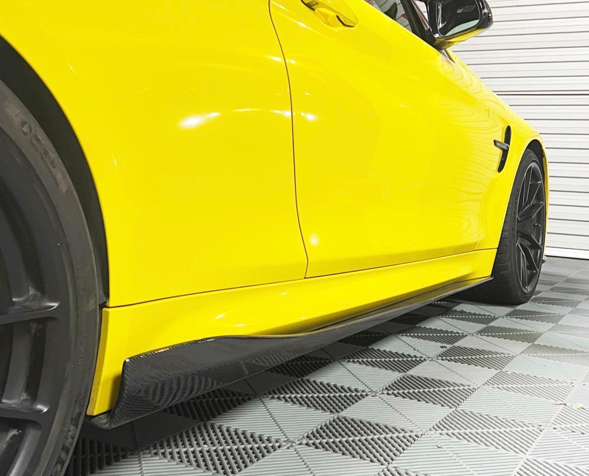 2014–2020 BMW F80/F81/F82/F83 Racing Carbon Fiber Side Skirts
