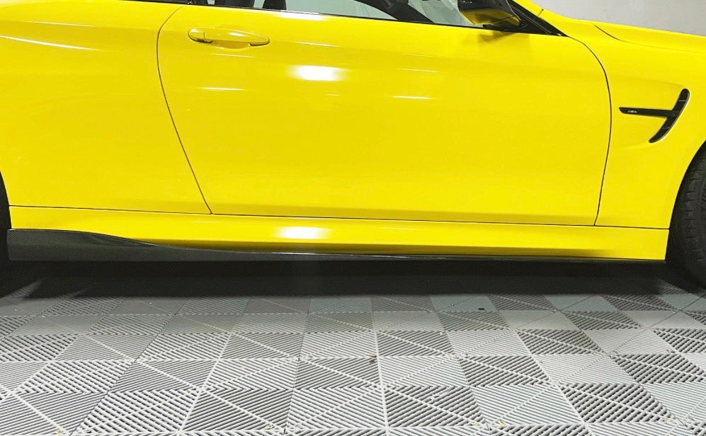 2014–2020 BMW F80/F81/F82/F83 Racing Carbon Fiber Side Skirts