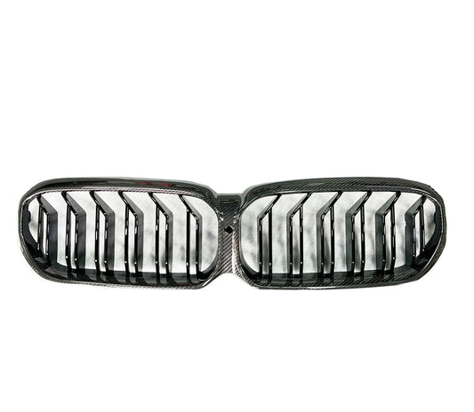 2021+ BMW F90 M5 / G30 5 Series – Carbon Fiber Front Grill (LCI)