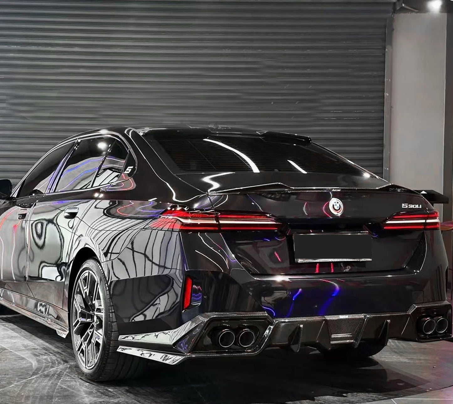 2024+ BMW 5 Series G68 – Carbon Fiber M Performance Spoiler & Rear Window Spoiler