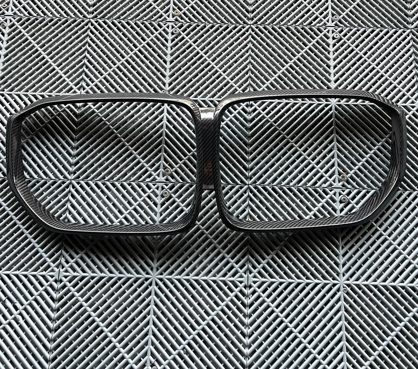 2019–2023 BMW X5 G05 Dry Carbon Fiber Front Grill (Pre & Post LCI)