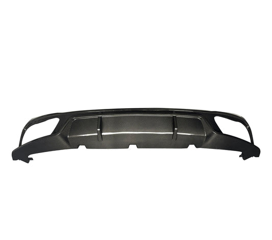 2024+ BMW X5 G05 LCI Dry Carbon Fiber Rear Diffuser