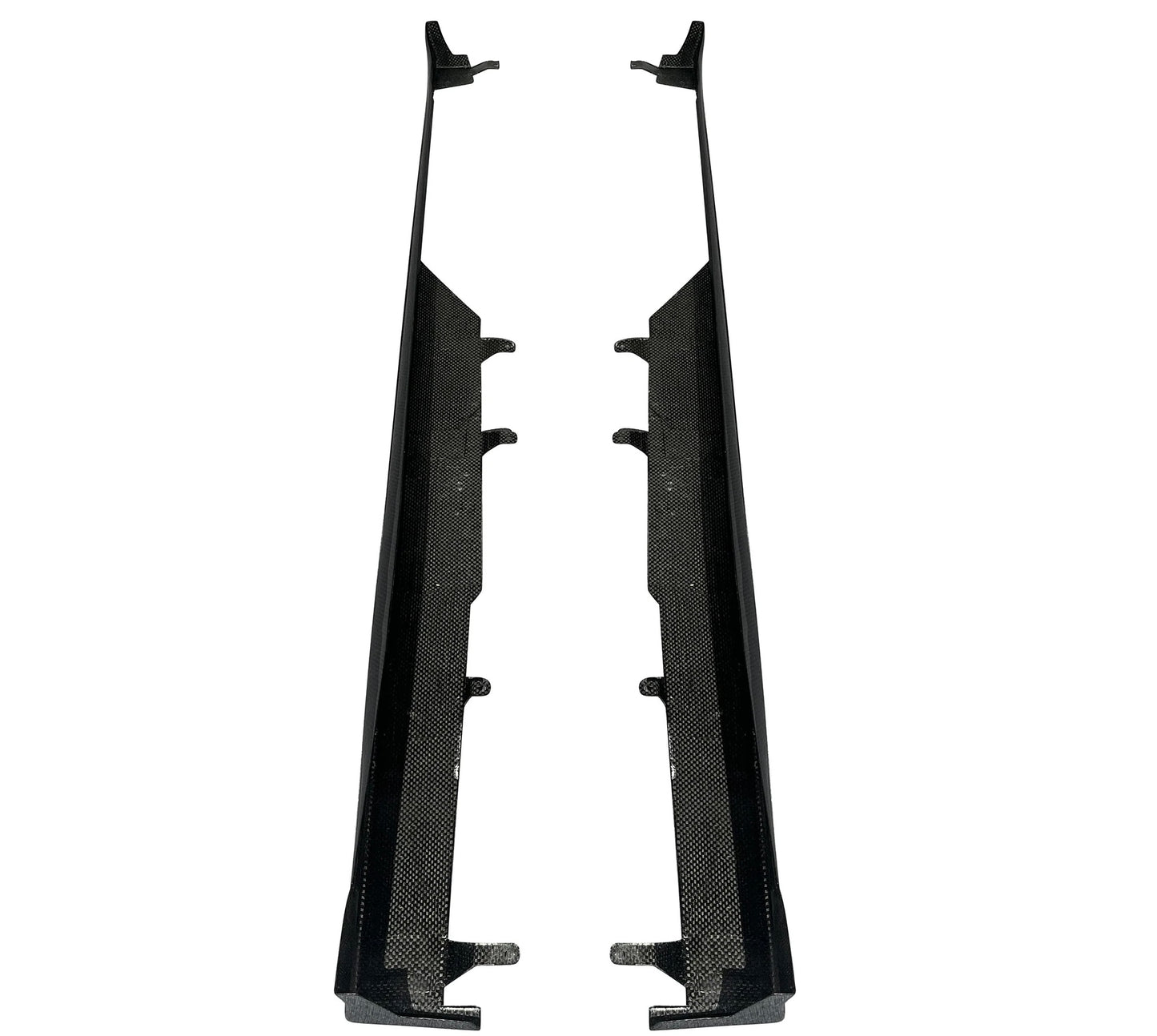 2024+ BMW X5 G05 LCI Dry Carbon Fiber Side Skirts