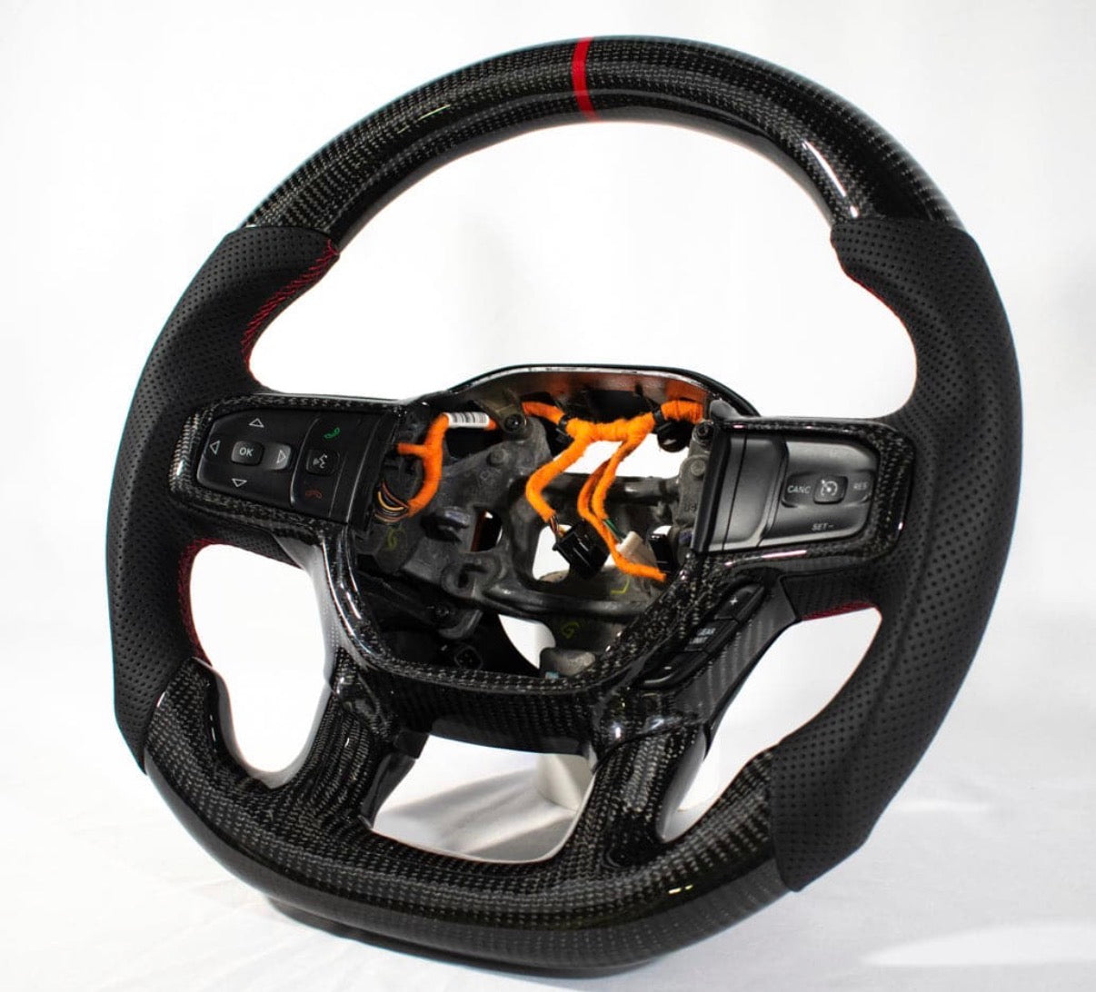 2019+ 5th Gen Dodge Ram 1500/2500/3500 Custom Steering Wheel NON TRX