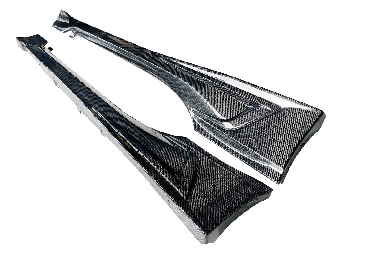 2022+ Toyota GR86 TR Style Carbon Fiber Side Skirts