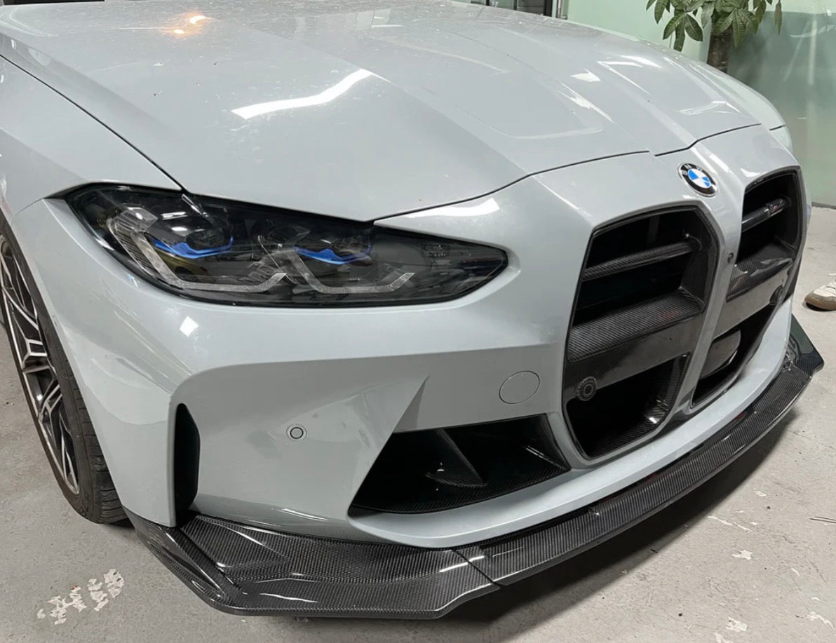 BMW G80 / G81 / G82 / G83 Dry Carbon Fiber V2-Style Front Lip